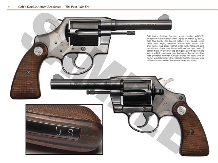 Colt's Double Action Revolvers - The Post-War Era