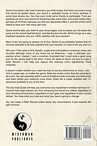 Musician's Survival Guide to a Killer Record