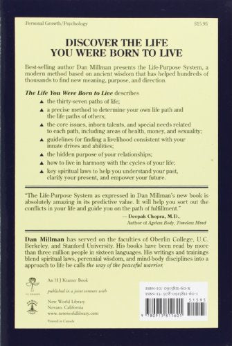 The Life You Were Born to Live: A Guide to Finding Your Life Purpose — back cover