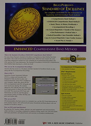 PW21TP - Standard of Excellence Enhanced Book 1 - Trumpet / Cornet (Comprehensive Band Method)