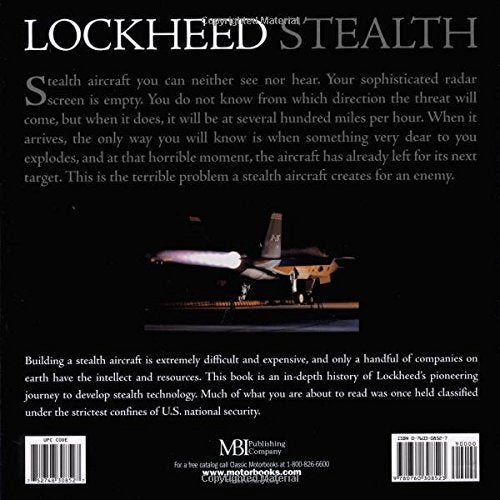 Lockheed Stealth — back cover