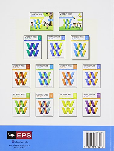 Wordly Wise 3000 Book 4: Systematic Academic Vocabulary Development — back cover