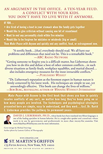 Make Peace With Anyone: Breakthrough Strategies to Quickly End Any Conflict, Feud, or Estrangement