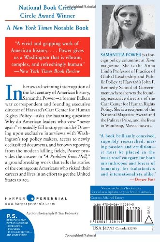 A Problem from Hell: America and the Age of Genocide by Powe