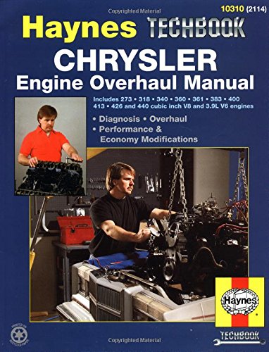 Chrysler Engine Overhaul, V8 & 3.9L V6 (Haynes Repair Manual