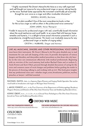 The Owner's Manual to the Voice: A Guide for Singers and Oth