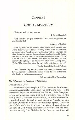 The Orthodox Way by Kallistos Ware