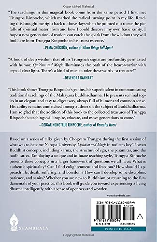 Cynicism and Magic: Intelligence and Intuition on the Buddhist Path