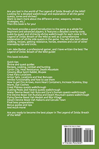 The Legend of Zelda: Breath of the Wild Extensive Guide: Shrines, Quests, Strategies, Recipes, Locations, How Tos and More