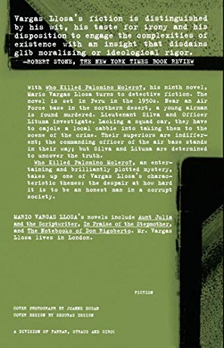 Who Killed Palomino Molero?: A Novel