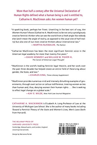 Are Women Human?: And Other International Dialogues
