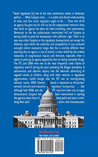 Signals from the Hill: Congressional Oversight and the Challenge of Social Regulation