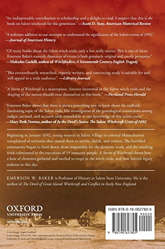 A Storm of Witchcraft: The Salem Trials and the American Experience (Pivotal Moments in American History)