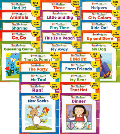 25 Illustrated Sight Word Readers Phonics Teaching Suppl