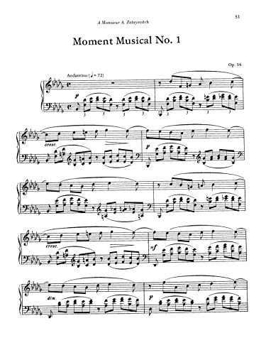 The Piano Works of Rachmaninoff, Vol 3: Morceaux de Salon, Op. 10, and Six Moments Musicaux, Op. 16 (Belwin Edition, Vol 3)