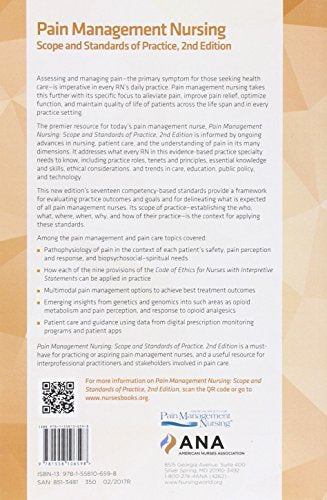 Pain Management Nursing: Scope and Standards of Practice