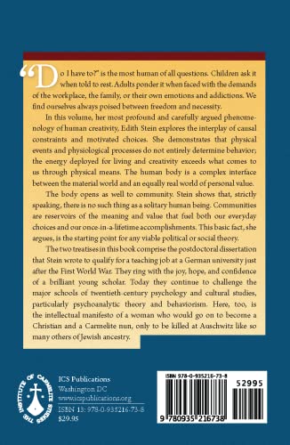 Philosophy of Psychology and the Humanities (Collected Works of Edith Stein)