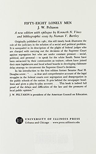 Fifty-Eight Lonely Men: Southern Federal Judges and School D