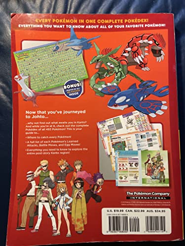 Pokemon HeartGold & SoulSilver The Official Pokemon Kanto Guide National Pokedex: Official Strategy Guide (Prima Official Game Guide)