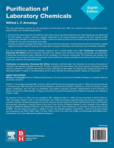 Purification of Laboratory Chemicals