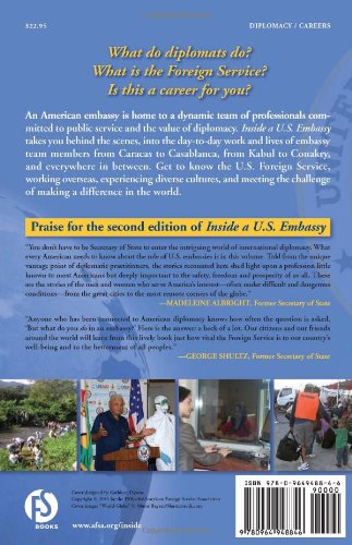 Inside a U.S. Embassy: Diplomacy at Work, All-New Third Edition of the Essential Guide to the Foreign Service — back cover