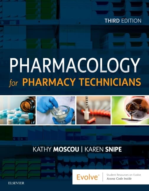 Pharmacology for Pharmacy Technicians by Moscou PhD RPh MPH,
