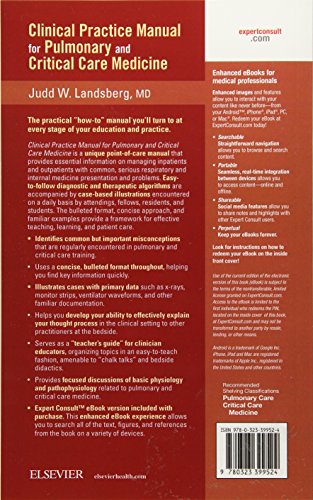 Clinical Practice Manual for Pulmonary and Critical Care Medicine