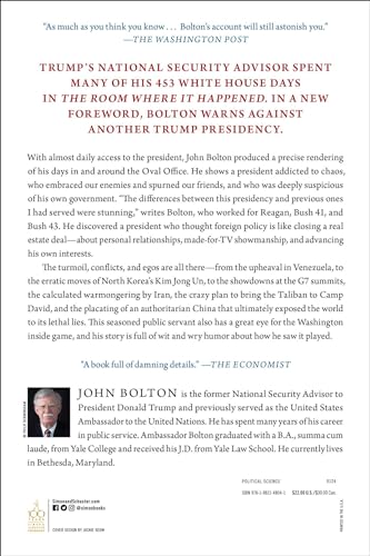 The Room Where It Happened: A White House Memoir