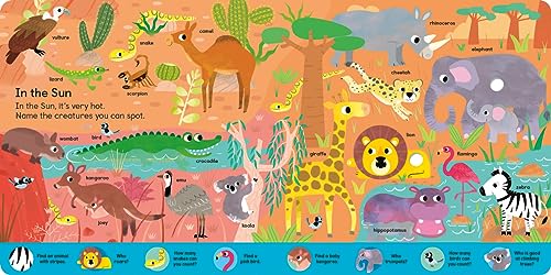 Noisy Animal Search and Find: With 12 sounds and more than 100 Animals to find (I Can Learn)