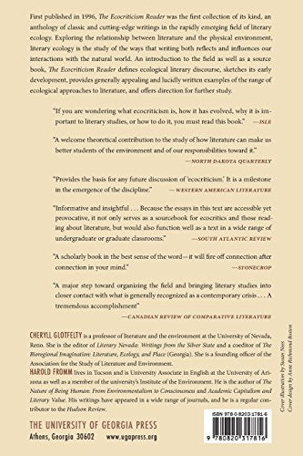 The Ecocriticism Reader: Landmarks in Literary Ecology — back cover