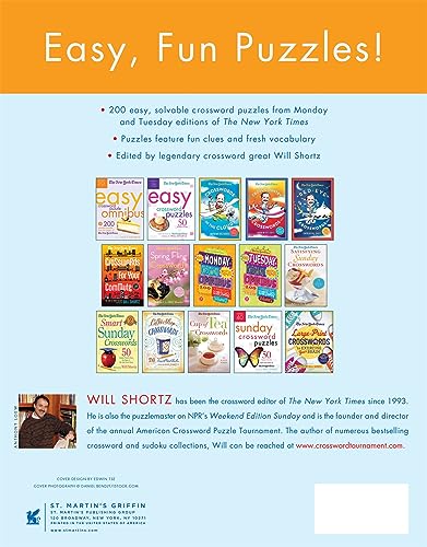New York Times Easy Crossword Puzzle Omnibus Volume 11