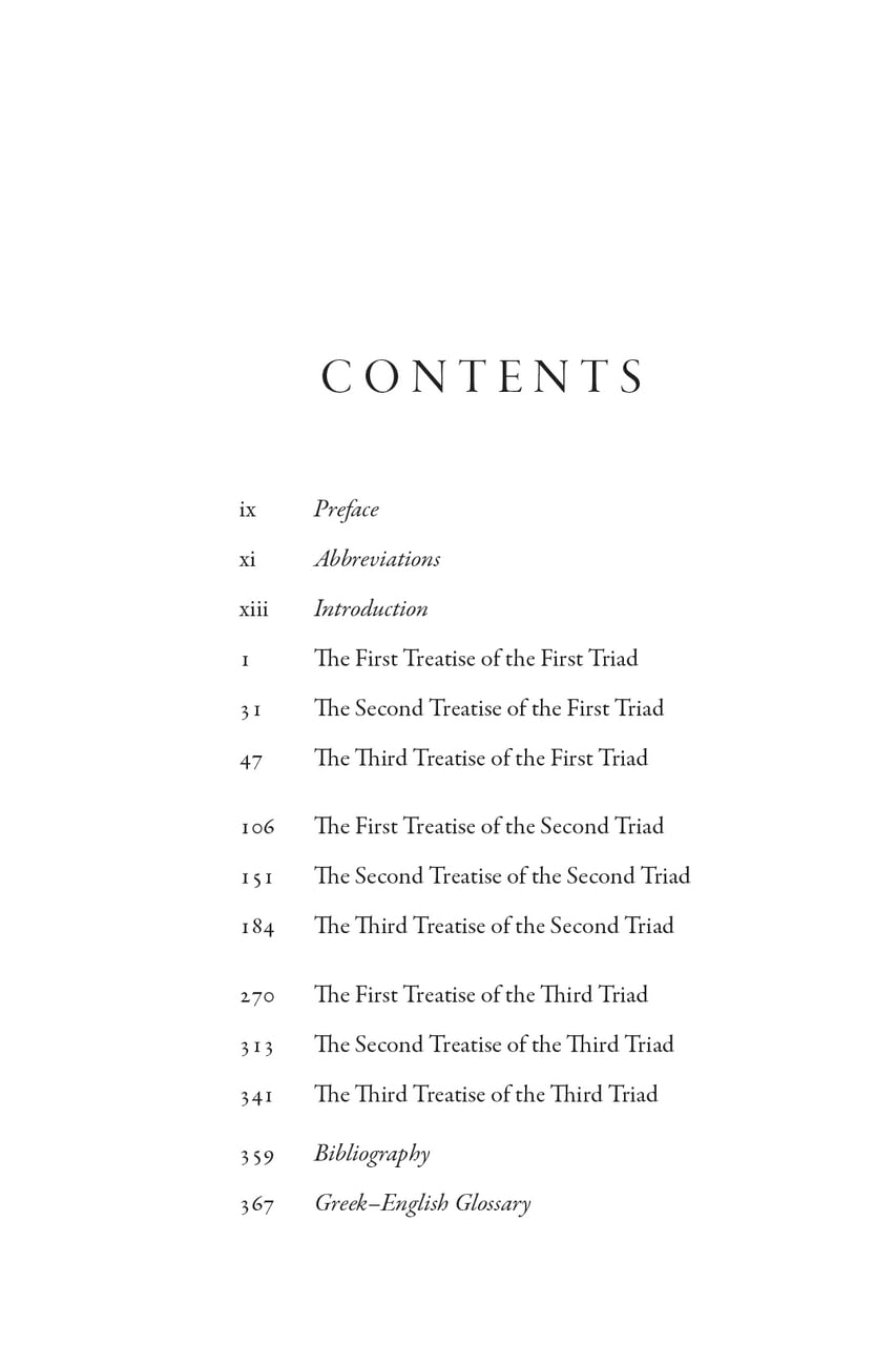 The Triads (Popular Patristics Series: Longer Works)