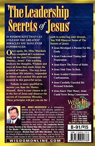 The Leadership Secrets of Jesus
