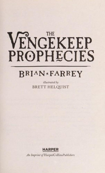 The Vengekeep Prophecies: An Action-Packed Fantasy Tale of Thieves, Magic, and Friendship for Children (Ages 8-12)