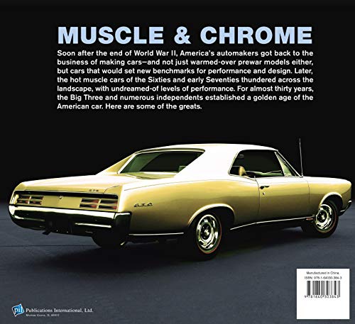 Muscle & Chrome: Classic American Cars — back cover