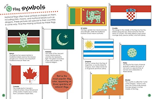 Ultimate Sticker Book: Flags Around the World — back cover