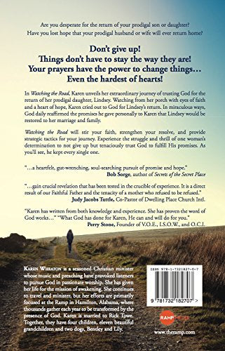 Watching the Road: Praying Your Prodigal Home — back cover