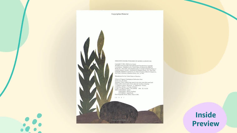 It's Mine! — back cover