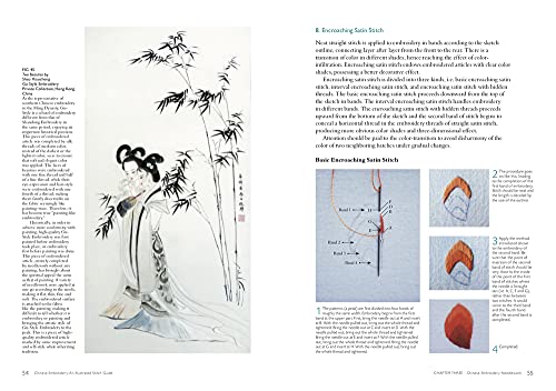 Chinese Embroidery: An Illustrated Stitch Guide