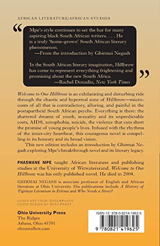 Welcome to Our Hillbrow: A Novel of Postapartheid South Africa