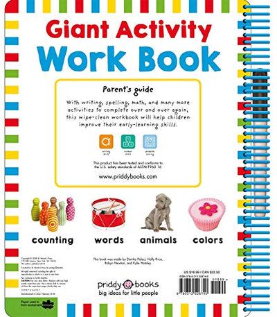 Wipe Clean: Giant Activity Workbook