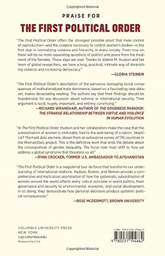 The First Political Order: How Sex Shapes Governance and National Security Worldwide