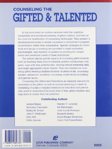 Counseling the Gifted and Talented