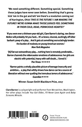 Dance Nation (Oberon Modern Plays) — back cover