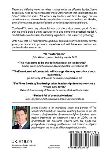 The Three Levels of Leadership 2nd Edition: How to Develop Your Leadership Presence, Knowhow and Skill — back cover