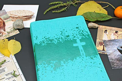 NIV, Kids' Visual Study Bible, Leathersoft, Teal, Full Color