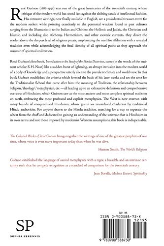 Introduction to the Study of the Hindu Doctrines (Collected Works of Rene Guenon)