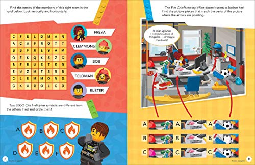 LEGO City: Stop the Fire! (Activity Book with Minifigure)