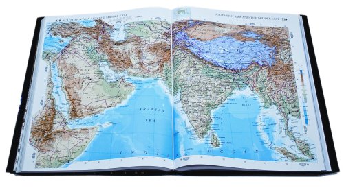 Atlas of the World: 15th Edition with free wall map