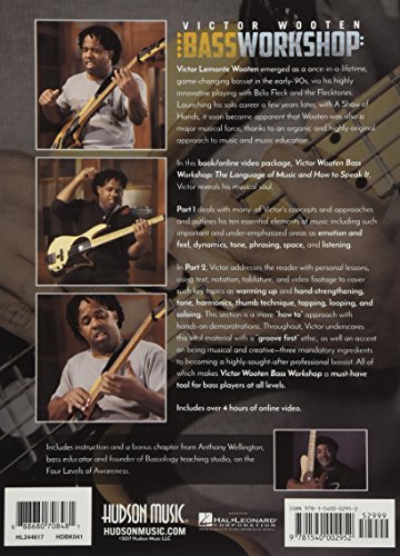 Victor Wooten Bass Workshop: The Language of Music and How to Speak It (Book/Media Online)